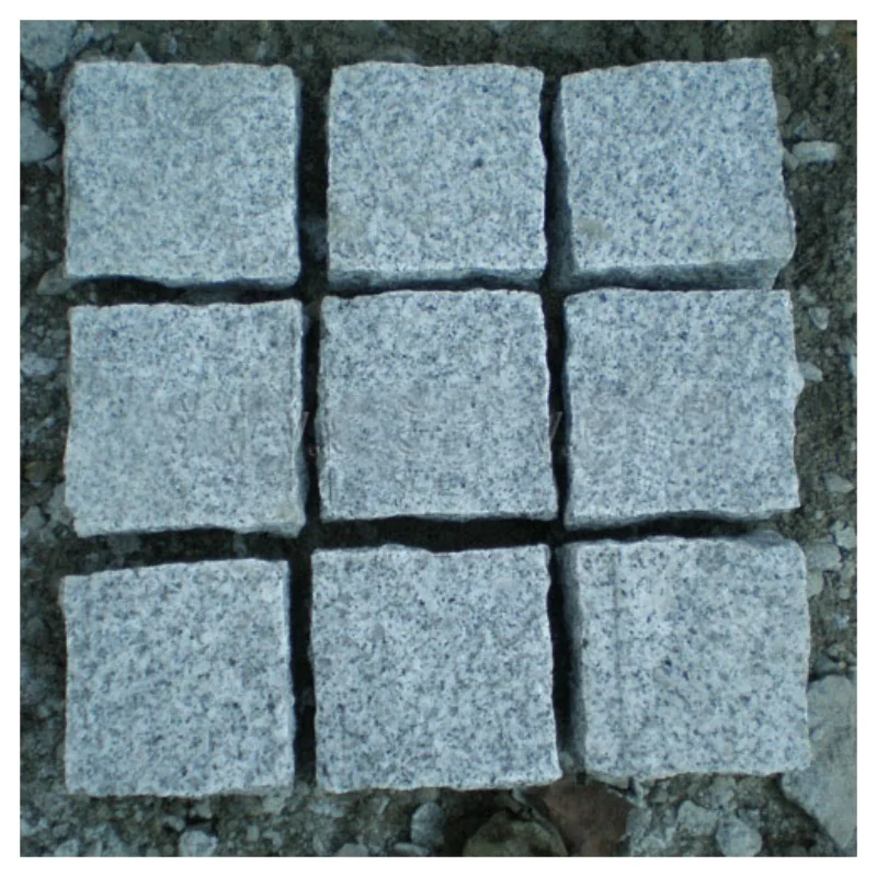 Walk Way Cheap G603 Flamed Tumble Brick Driveway Pavers Driveway Paving Stone Granite Cobblestone Driveway Pavers Mesh