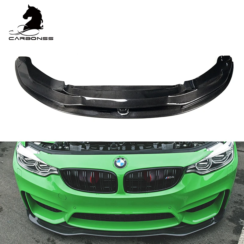 Carbon Fiber Front Splitter PSM Style Design Front Lip For BMW F80M3 F82 F83M4 2014-2019