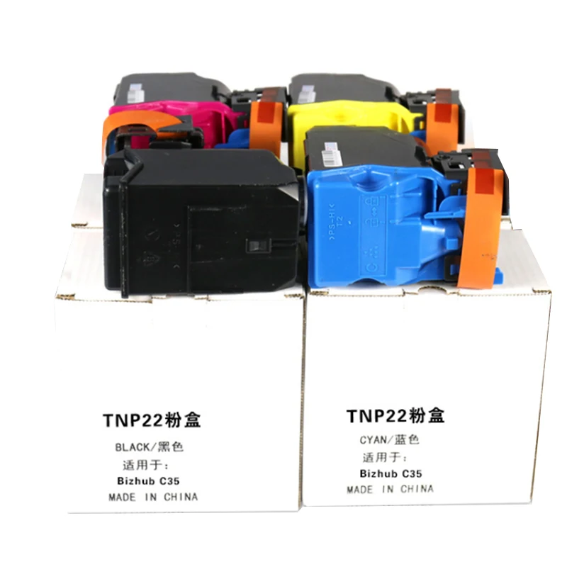 Compatible Konica Minolta TNP22 TNP-22 Toner Cartridge for Bizhub C35 C35P A0X5182 A0X5282 A0X5382