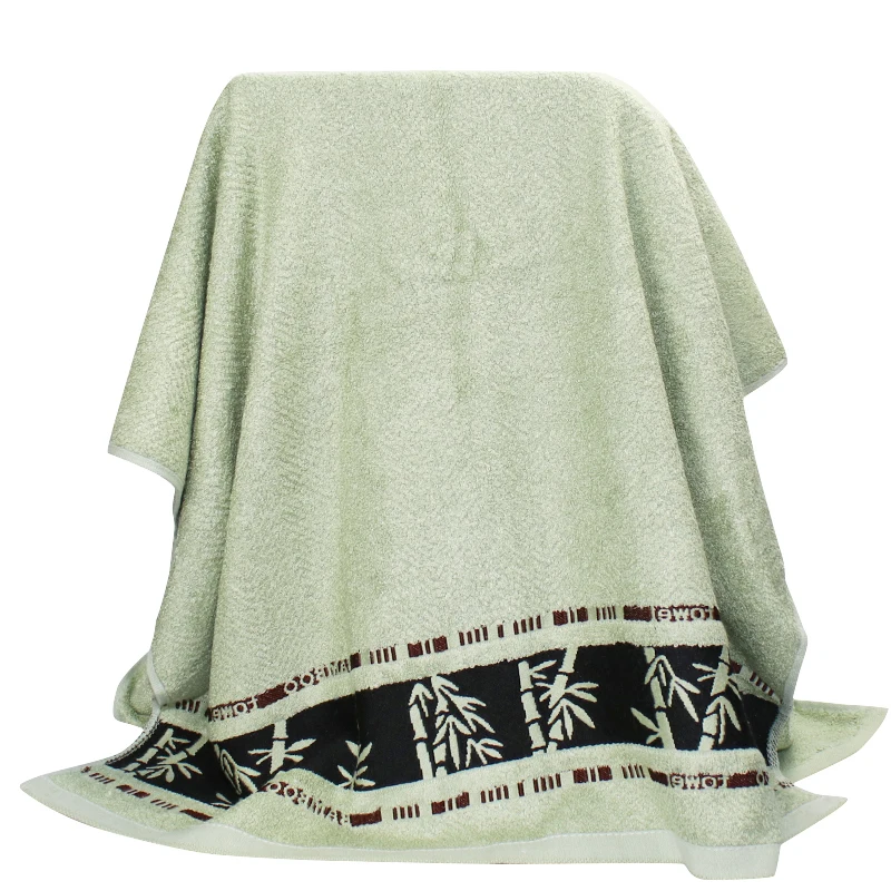 Morden Luxury Plain Dyed Factory Outlet Bamboo Bath Face Cloth Customize Woven Towel