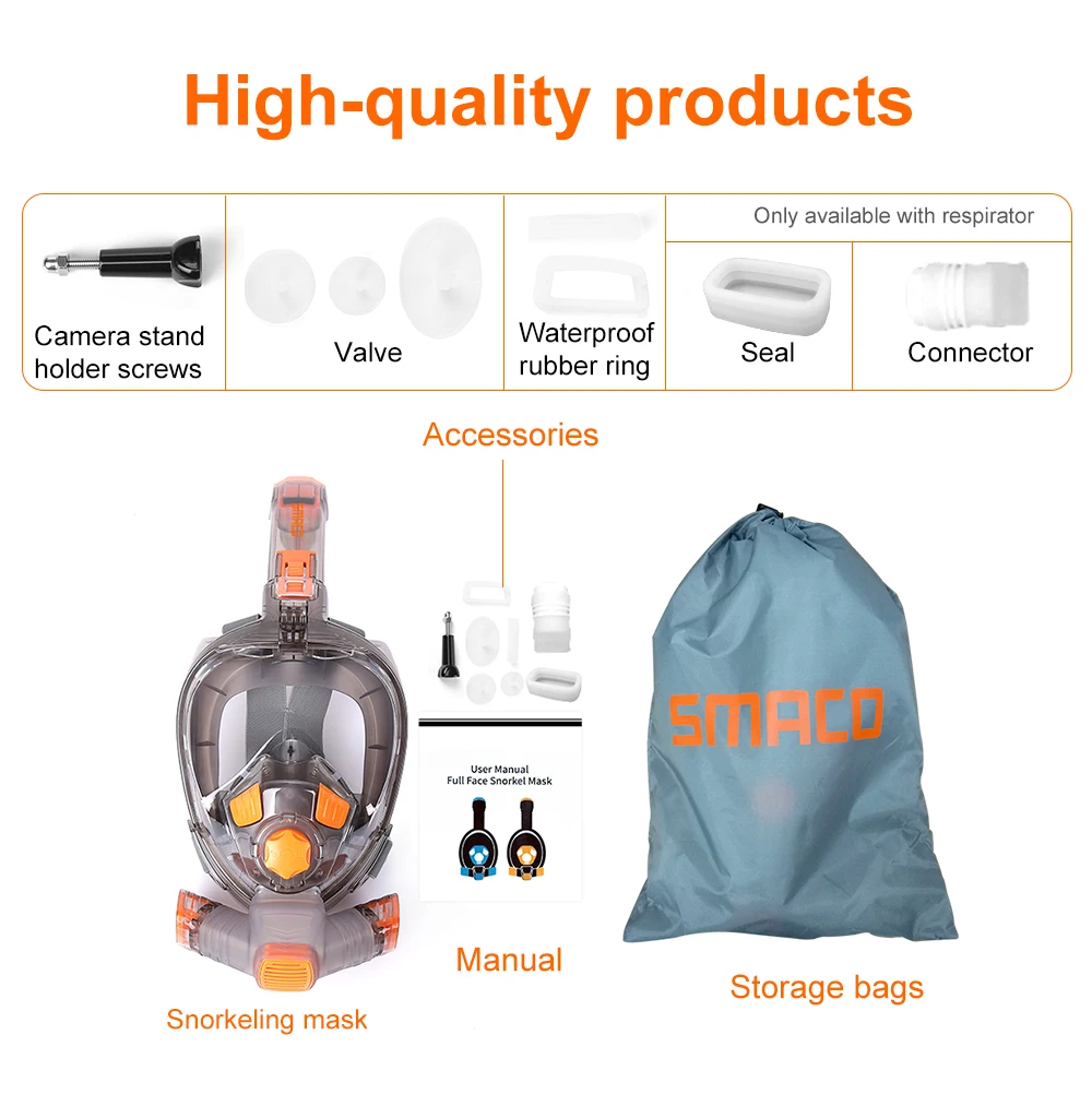  SMACO Scuba_Diving_Equipment спортивное и развлекательное снаряжение для кемпинга уличная ткань подводного плавания маска