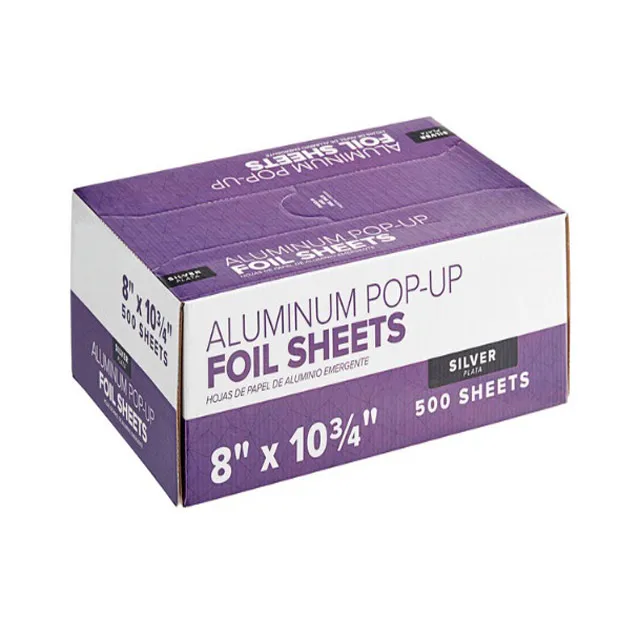 Factory Price 200/500 Sheets Customized Tin Foil Sheets