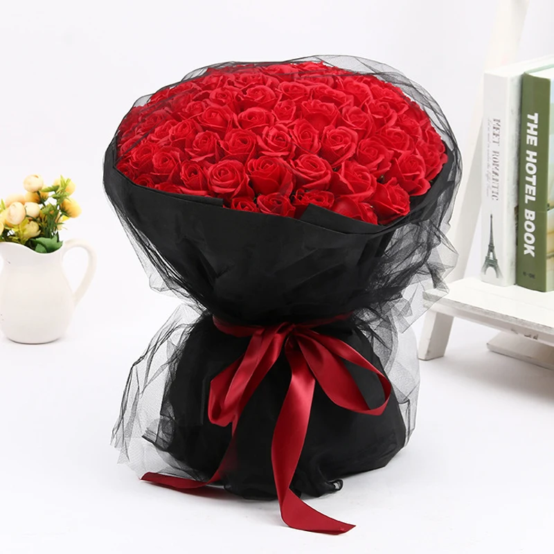 Fall In Color Wholesale Flower Wrapping Mesh Organza Fabric Packaging Materials