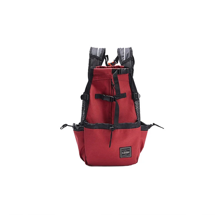 Pet shoulder passenger backpack dog outburst bag ventilated breathable washable bike outdoor  backpack