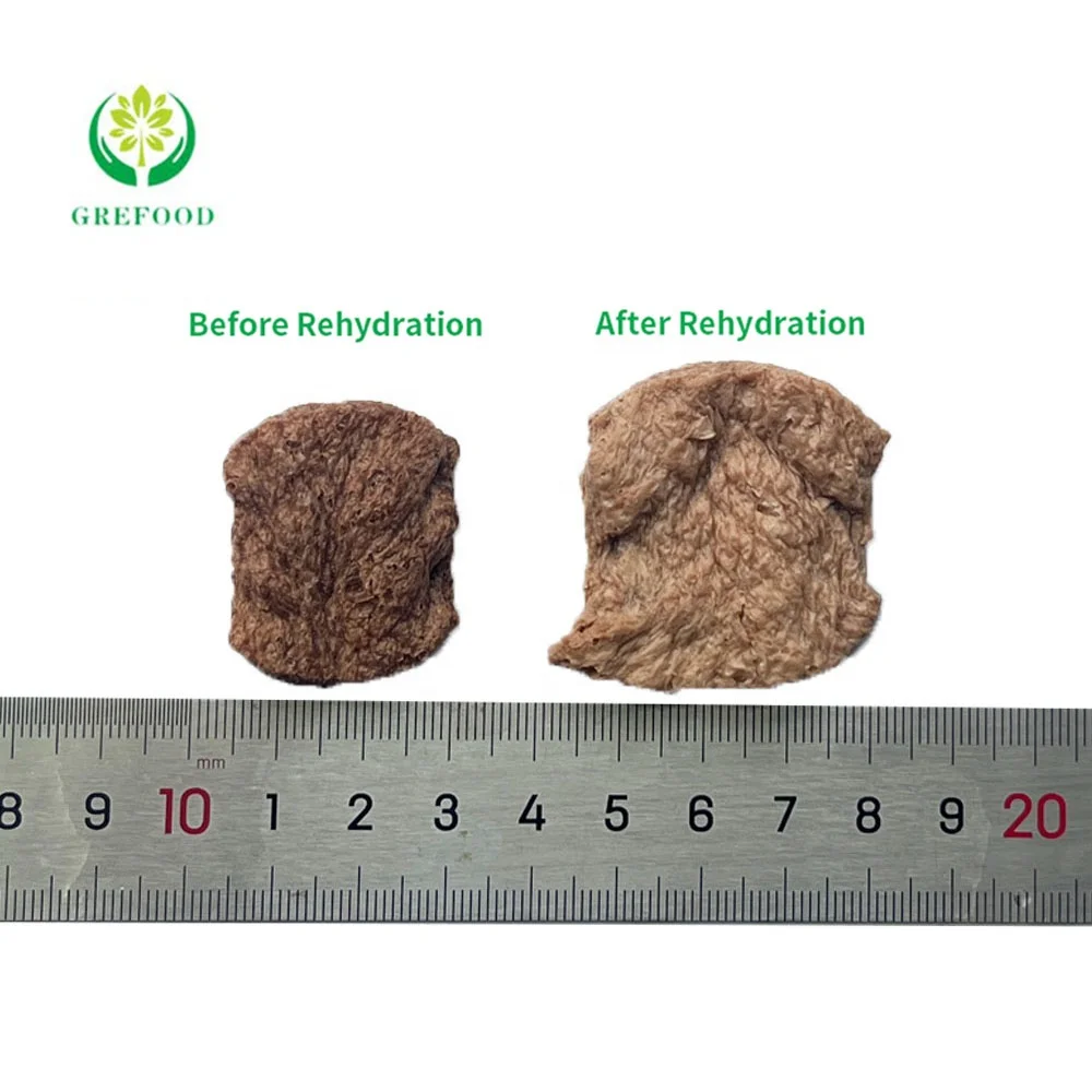 Grefood TVP high quality textured vegetable protein low fat textured soy protein Pork Substitutes HALAL food for vegetarians