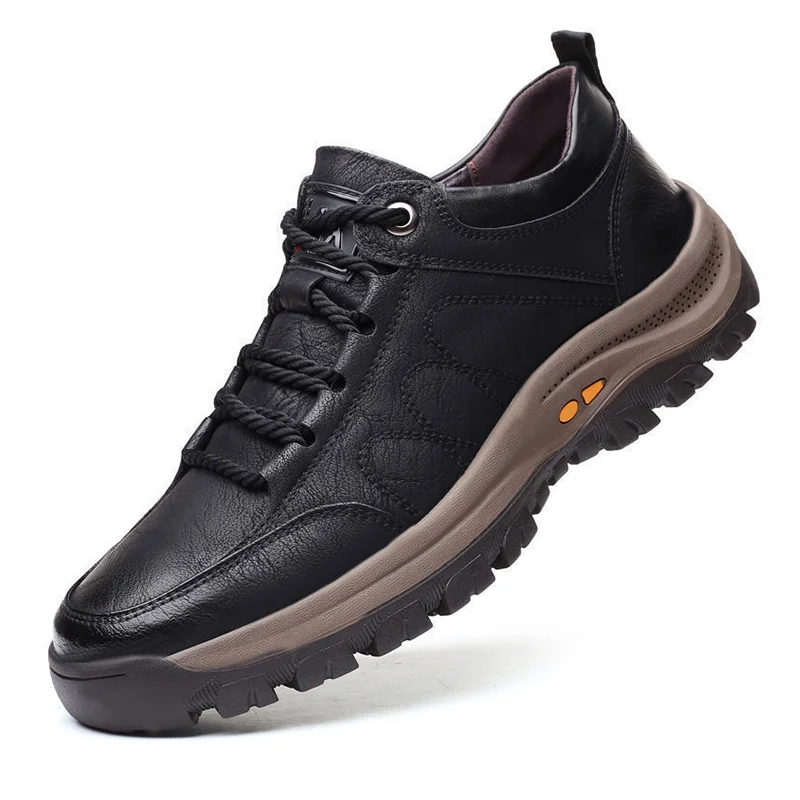 JSYWD-216 shoes men Sneakers pu leather lace up Flat walking shoes Vulcanized Canvas Sports Shoe men