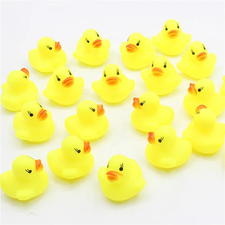 Custom floating rubber bath toys k bath yellow duck toys for kids