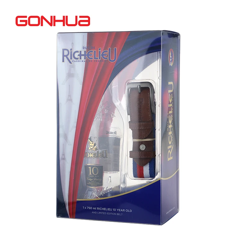 GONHUA Custom Luxury Clear Acetate Box Transparent PET PP PVC Little Retail Cosmetics Plastic Packaging Boxes For Small Business