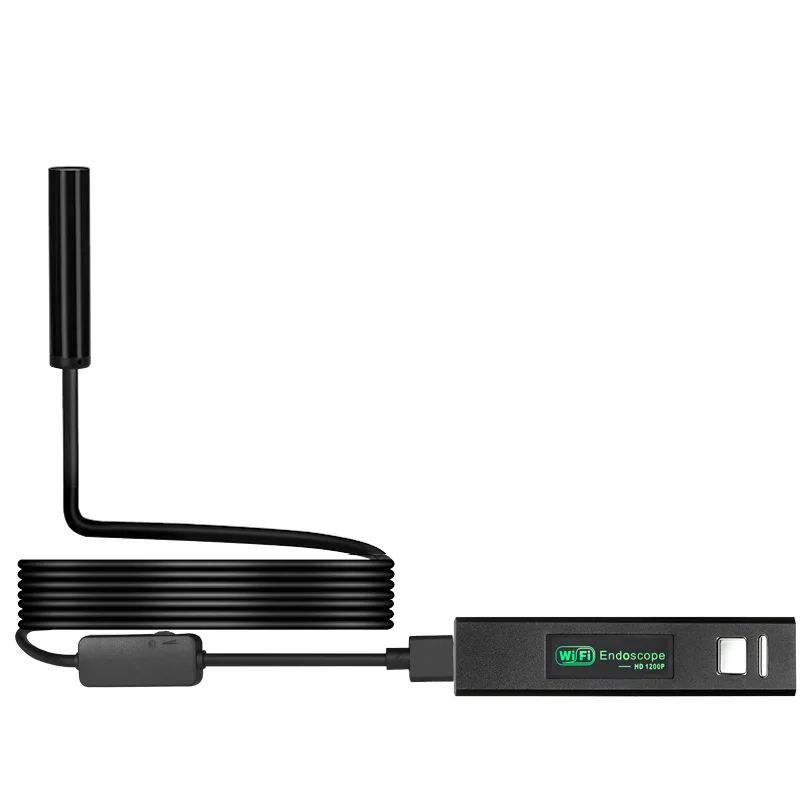 Endoscope Camera 8mm Wireless Endoscope HD Borescope Rigid Snake Cable for iPhone Android Samsung Huawei Tablet PC