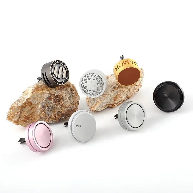 Luxury Magnetic Car Freshener Aromatic Solid Perfume Diffusers with Nature-Inspired Scent Custom Manufacturer Vent Clip