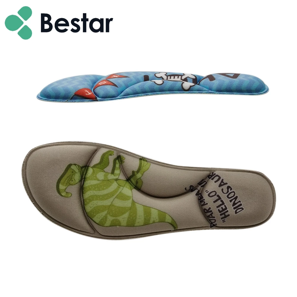 Shoe Inserts Memory Foam Insoles Breathable Shock Absorbent Kids Shoe Insoles