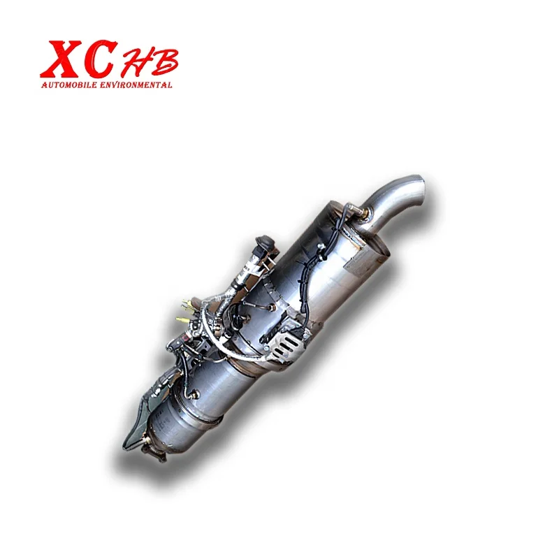 EURO 6 DOC + DPF + SCR composite catalytic muffler assembly Oxidation catalyst Silicon carbide DPF with coating Copper based