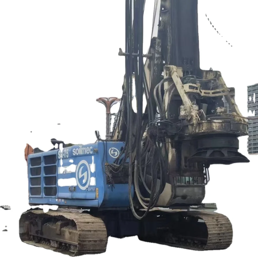 NEW ARRIVAL Rotary Drilling Rig  Soilmec SR-80 SR-75 SR-60 SR-65 Italy Used SOILMEC SR-70 SR65 SR-80C R-622 R-516 PILING Rig