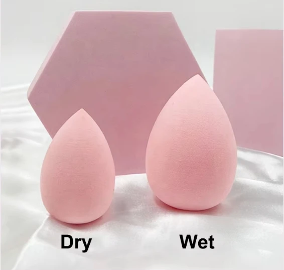 2024 New YD LOW MOQ Soft Non Latex Makeup Sponge Custom Logo Foundation Beauty Sponge Multi-colored Makeup Blender Sponge