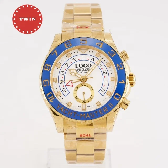 Luxury Superior quality Sports JF factory 116688 44mm 7750 Timing Movement Luxury brand waterproof watch