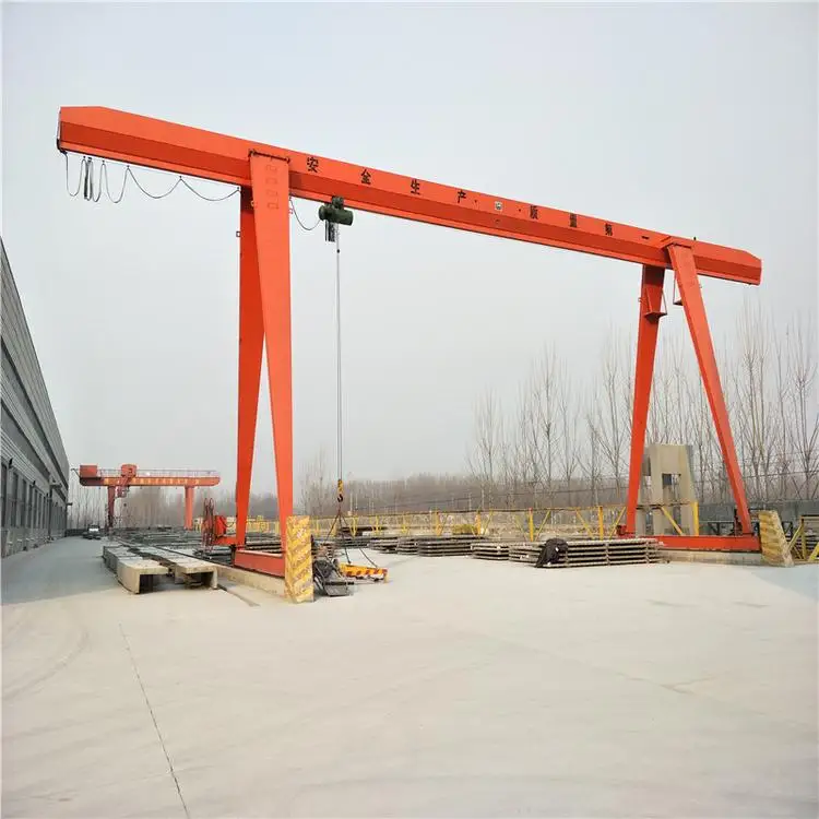SZMC brand MH adjustable portable wireless crane remote control Electric hoist girder beam girder gantry cranes 10 ton