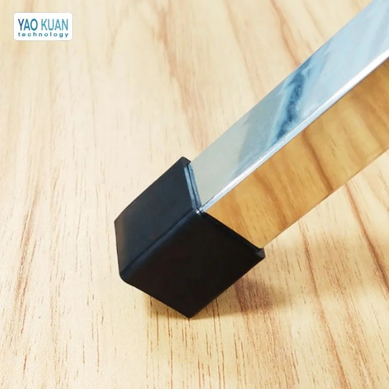 Rotating power frame fitness equipment adjustable workbench plastic steel pipe end cover tube rubber foot sleeve