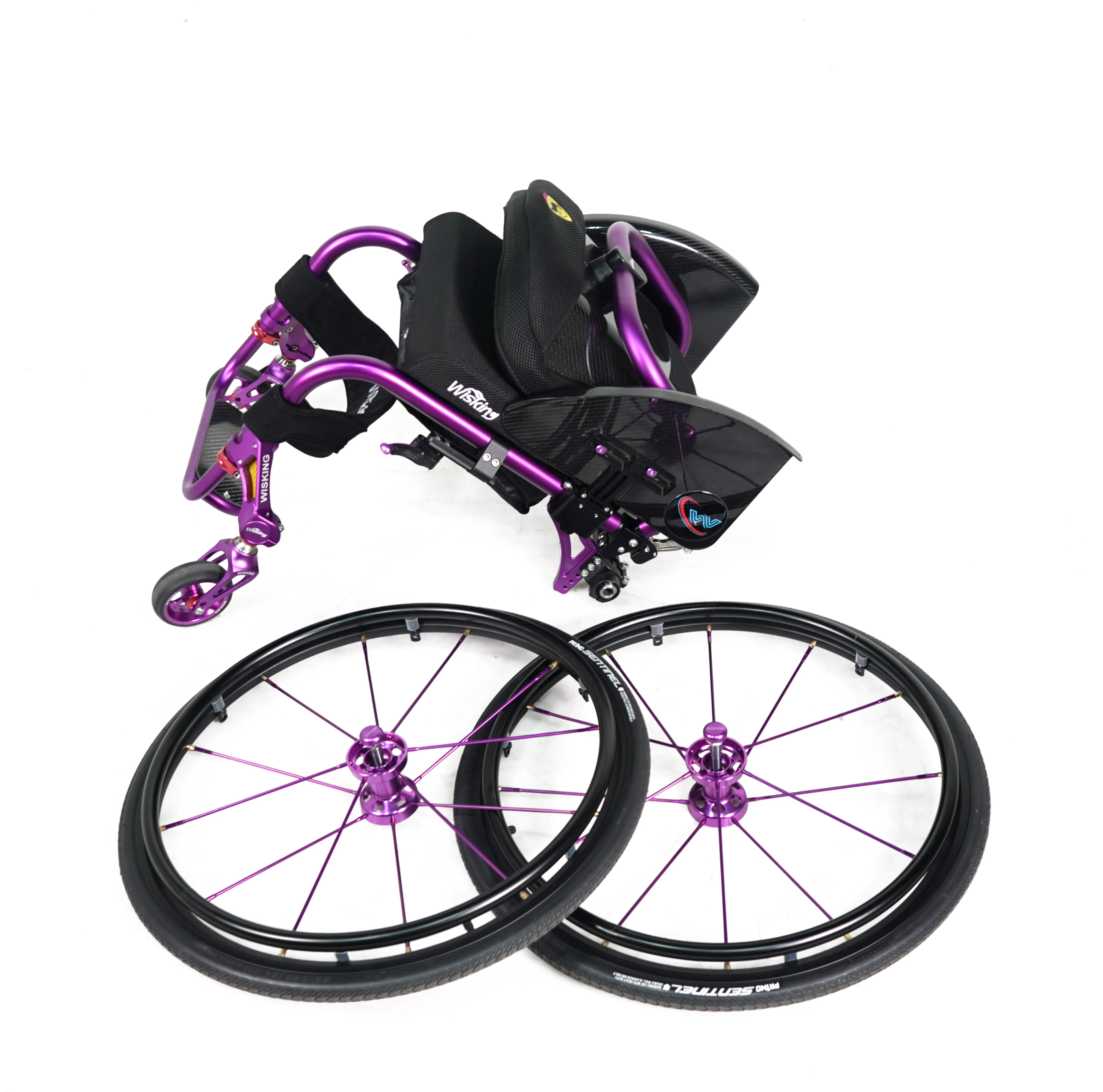 8800 wheels chair handicap wheelchair 4 inch  RUBBER Carbon FRONT WHEELS 24 inch 26 inch DRIVE WHEELS for disabled