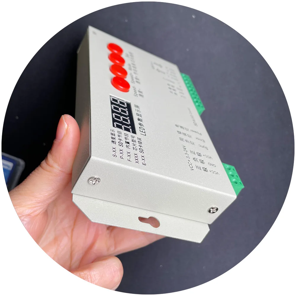 dc5v magic digital RGB RGBIC RGBW RGBCCT programming T-1000S T-1000K DC12V-24V led pixel controller