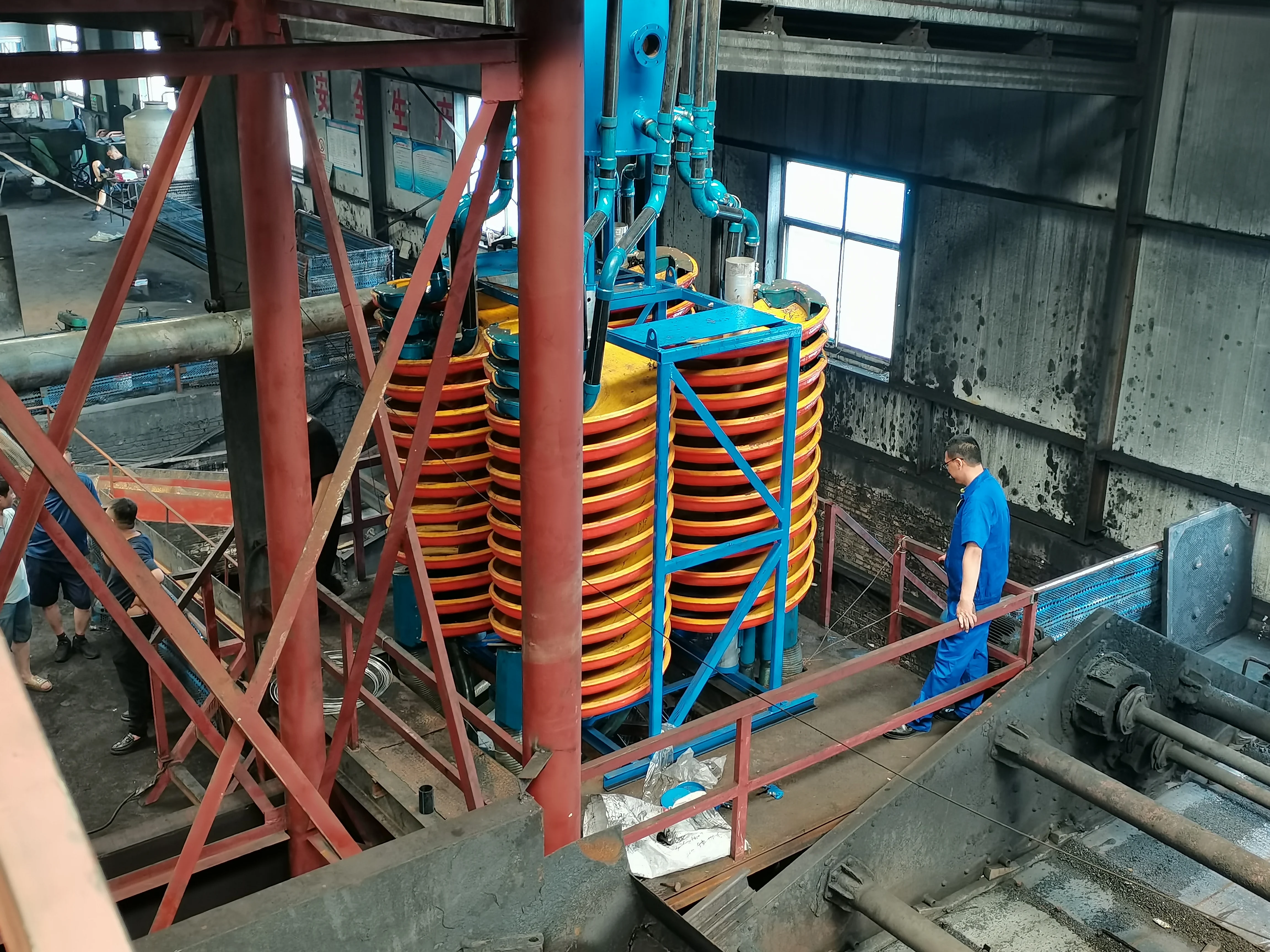 Shangpin SPLX-1000-4 Spiral Conveyor Spiral Classifier Gold Mining