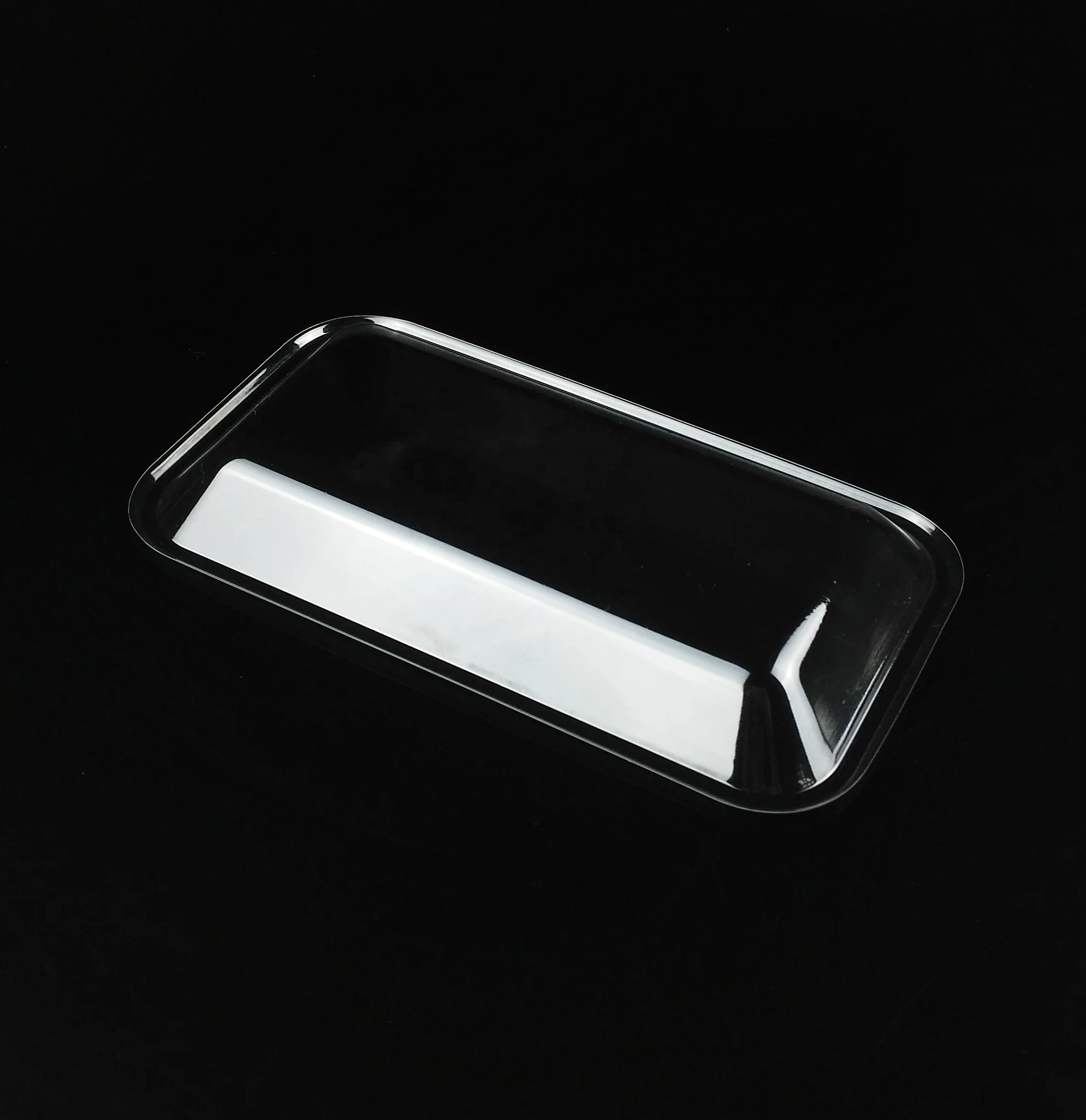 
Rectangle Plastic PET Disposable Tray Clear Plastic Tray Hot Sale 