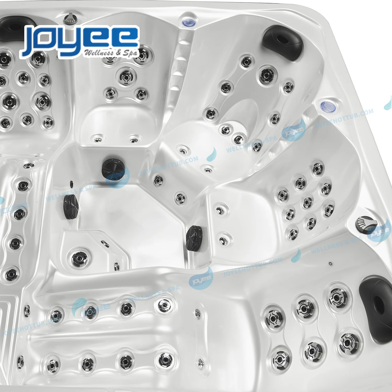 JOYEE Hydrorelax новый продукт Роскошная акриловая раковина гидромассажная Ванна на открытом воздухе спа с джакузи и праздничная Массажная