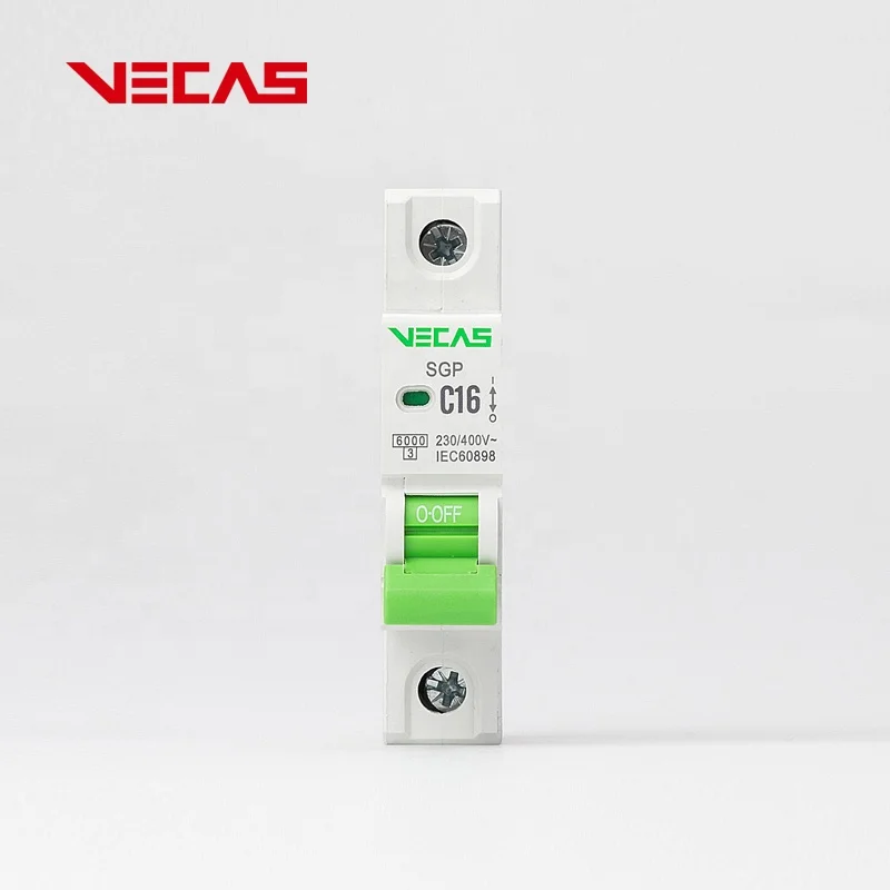  Миниатюрный автоматический выключатель VECAS SGP Series MCB 6 Ампер-63