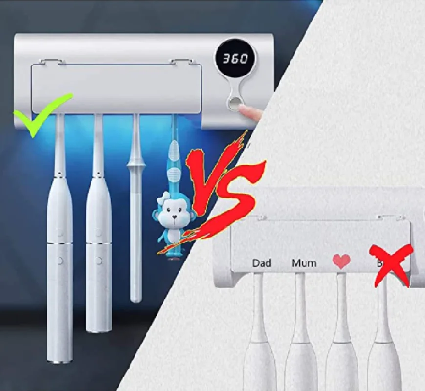 smart toothbrush holder with uv sterilizing toothbrush holder uv sterilizing uv sterilizing toothbrush holder