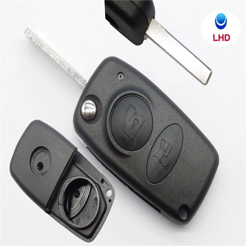For Alfa Romeo 166 Car Key Cover Shell 2 Buttons Folding Remote Key house