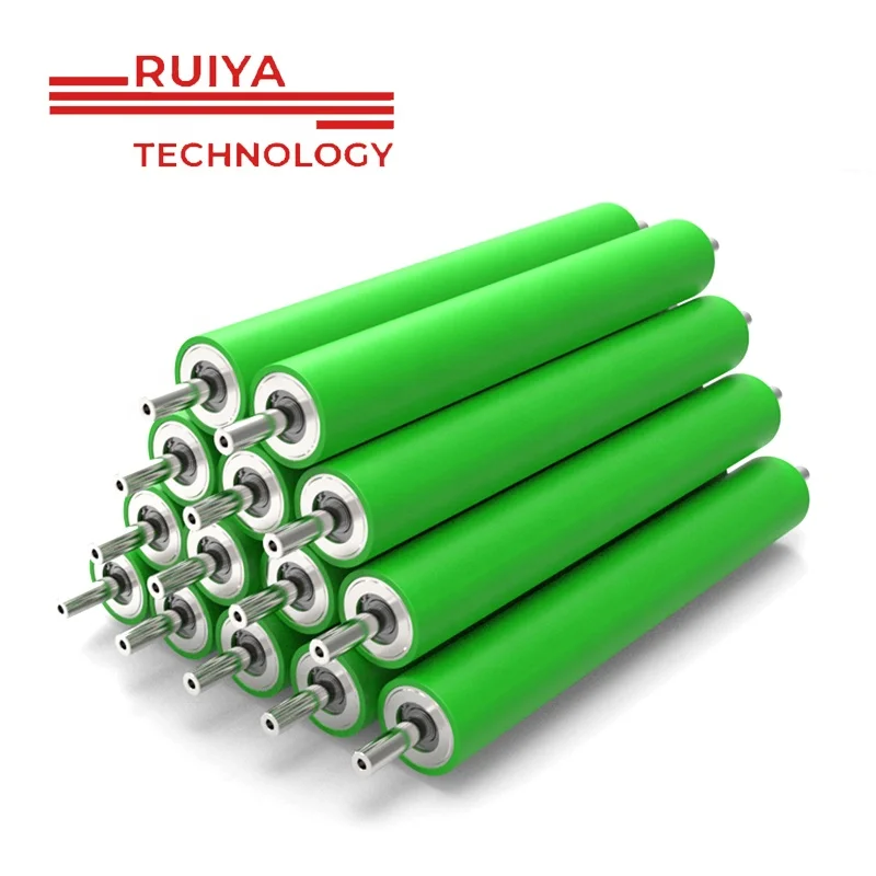 201stainless steel polyurethane roller driver wheel silicone rubber roller for colour printing machine rubber Products