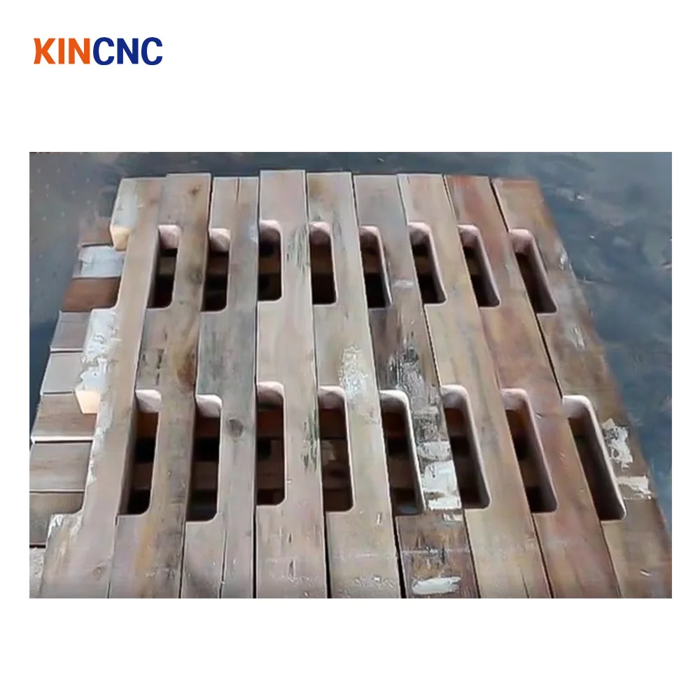Wood Pallet True-cut Notcher Notching Machine | Pallet Key Slot Notching Making Machine Cutting