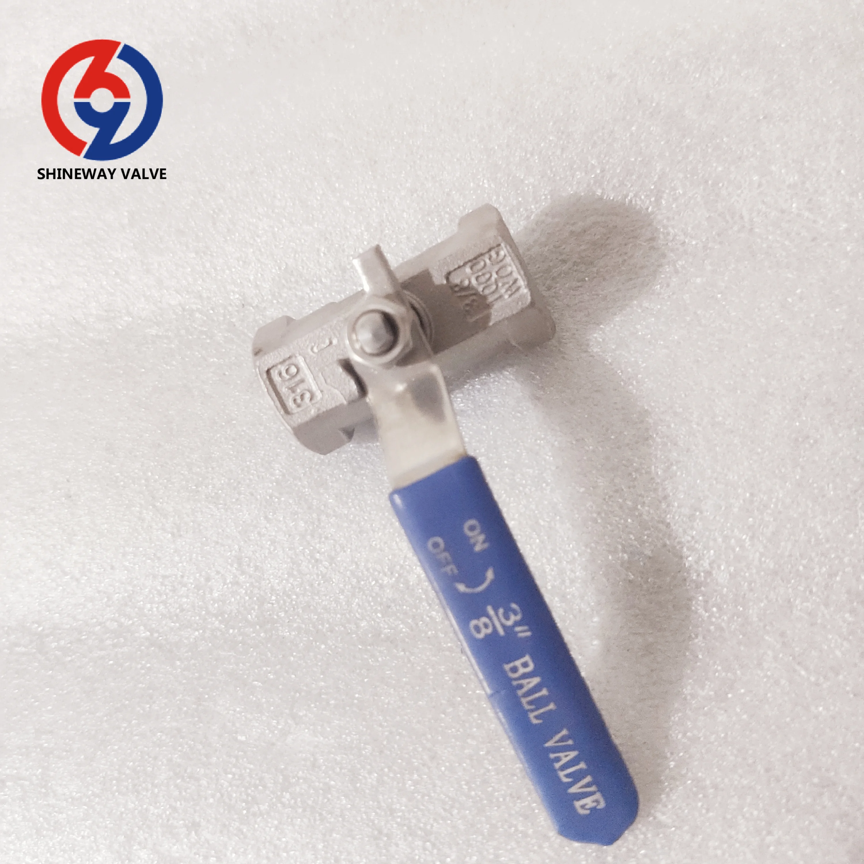 
316 STAINLESS STEEL 1PC BALL VALVE THREADED END 