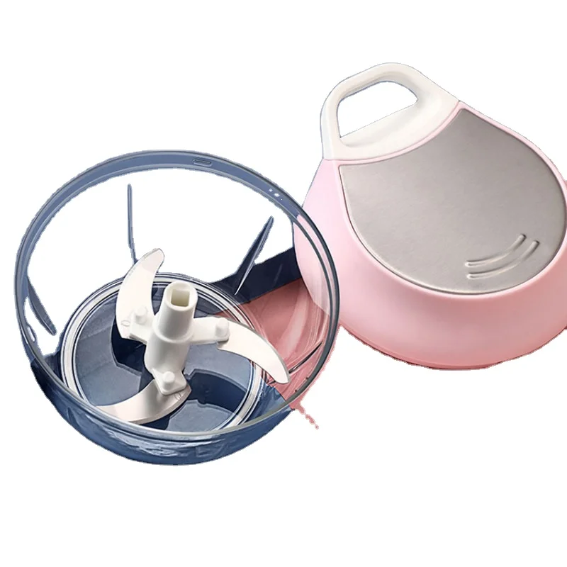 Kitchen Multifunction Stainless Steel Blender Food Processor Electric Meat grinder garlic Food Chopper Machine rechargeable