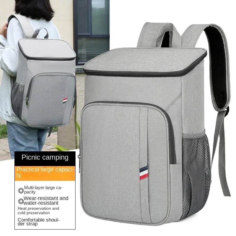 New Custom Logo Large Beer Golf Beach Food Picnic Bag Multifunctional Leakproof Insulate Ice Chest Cooler Backpack picnic bags