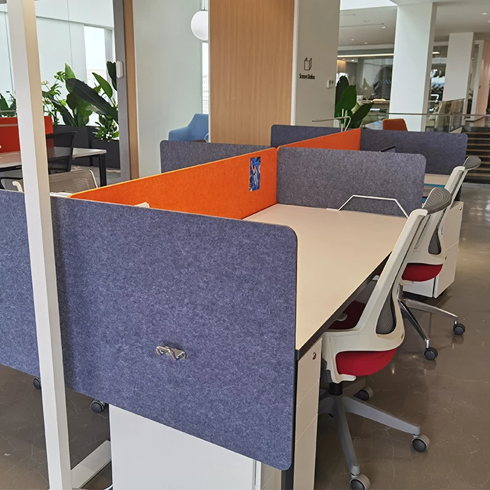 Desk Office Screen Clamps Privacy