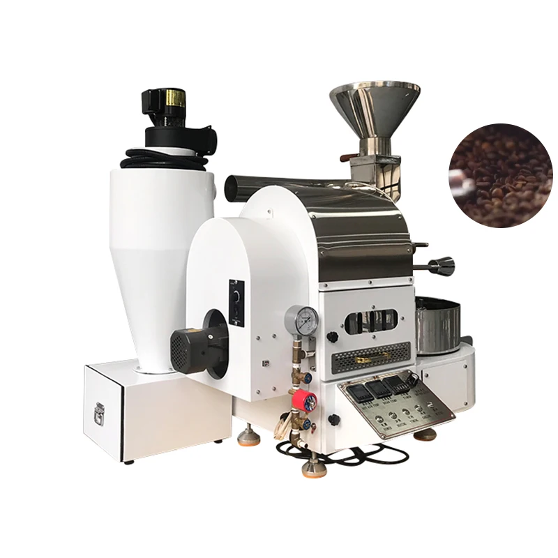 Dongyi Lpg  Electric Coffee Beans Home Roaster 1kg 2kg Machine Sample Automatic Set Gas 10kg Stainless Steel Coffee Roaster
