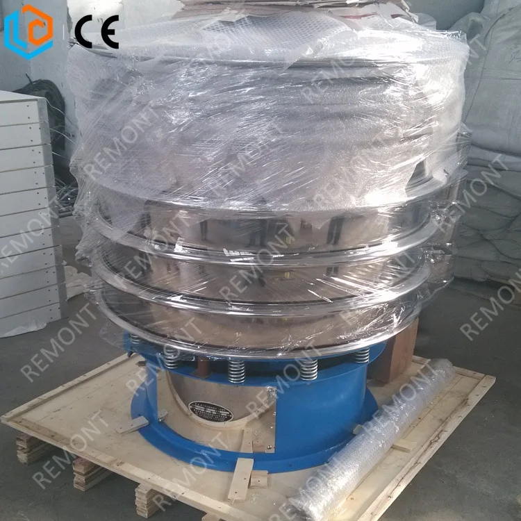 Electric vibrator sieve machine