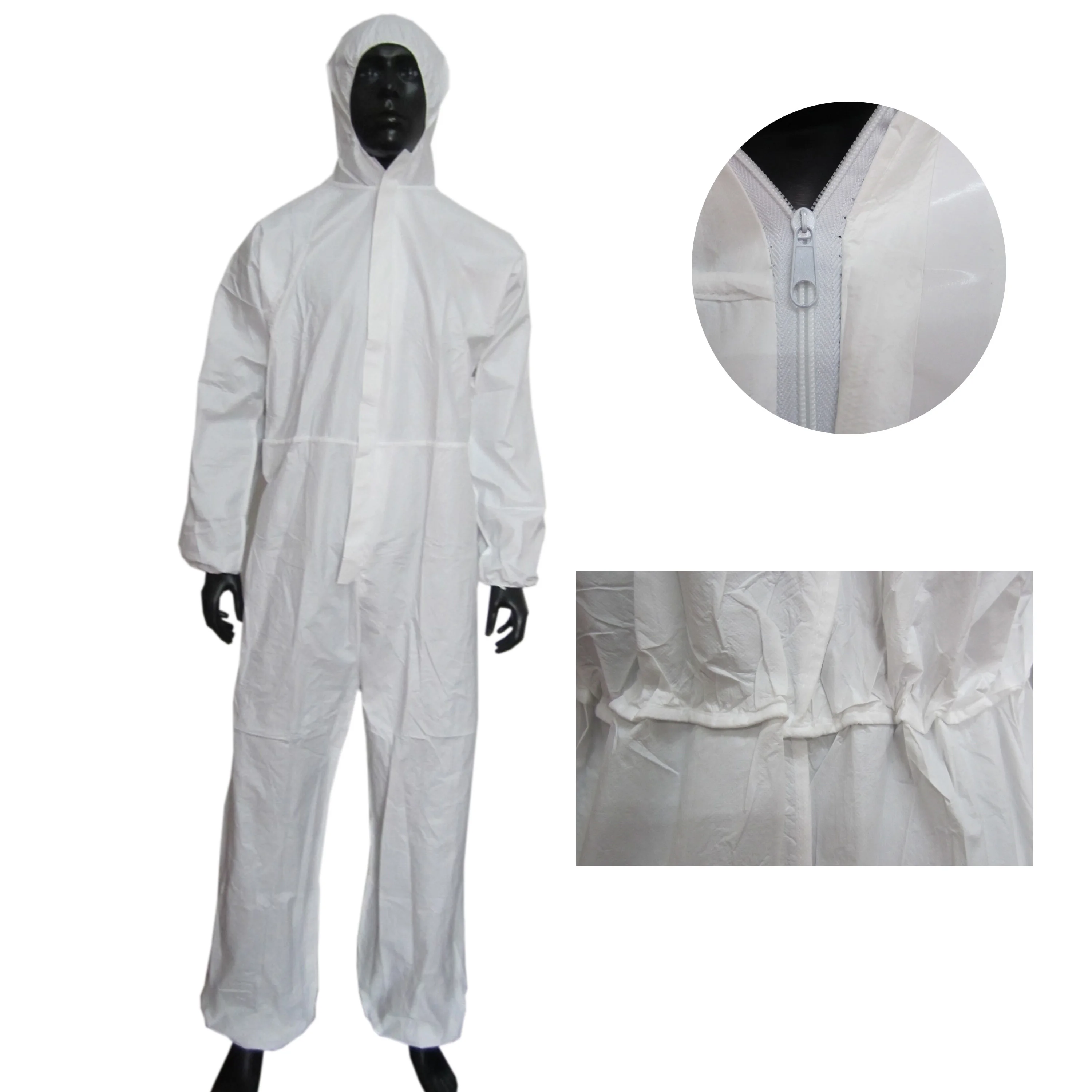 Protective Suit Disposable Waterproof Microporous Workwear Uniform Overall
