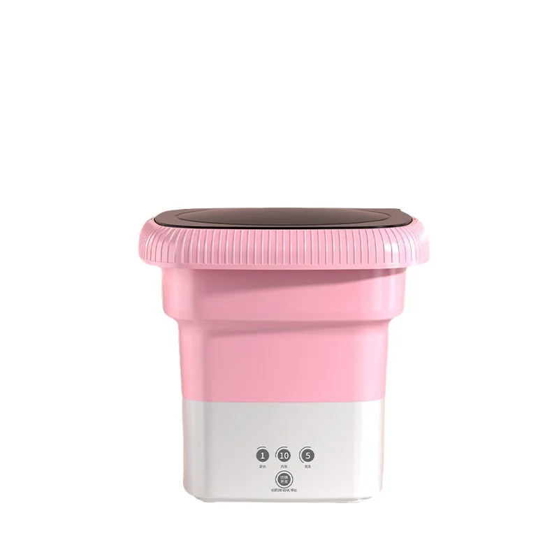Underwear Socks Fully-automatic Electric Foldable Tub Laundry Washer Portable Mini Folding Washing Machine With Spin Dry