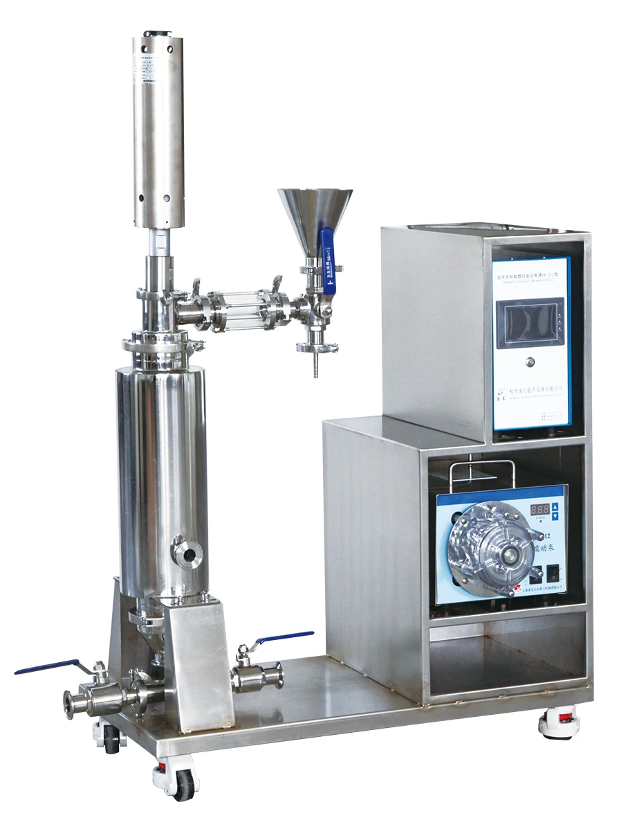 ultrasonic machine with ultrasonic cavitation for industrial oil emulsification industrial herbal extraction equipment