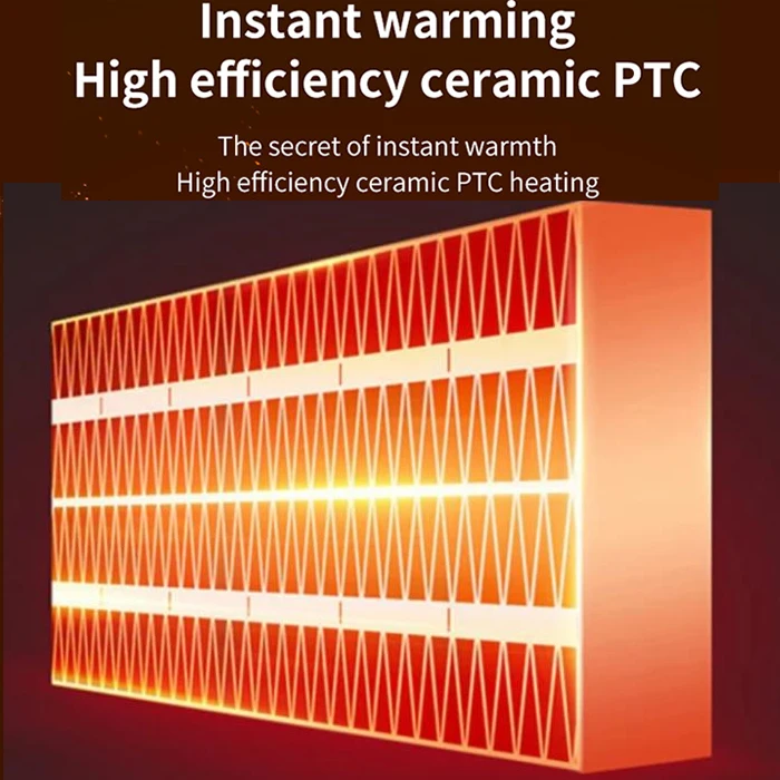 500W/220V Electric Heater for Room PTC Ceramic Electric Heaters Sheet Portable House Heating Foot Hand Warmer