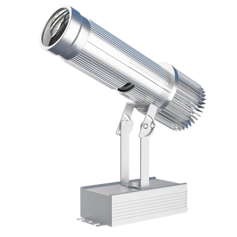 Led HD Advertising Projector Light 15w Rotating Flooring Display Gobo Projector Light Indoor Logo Projector