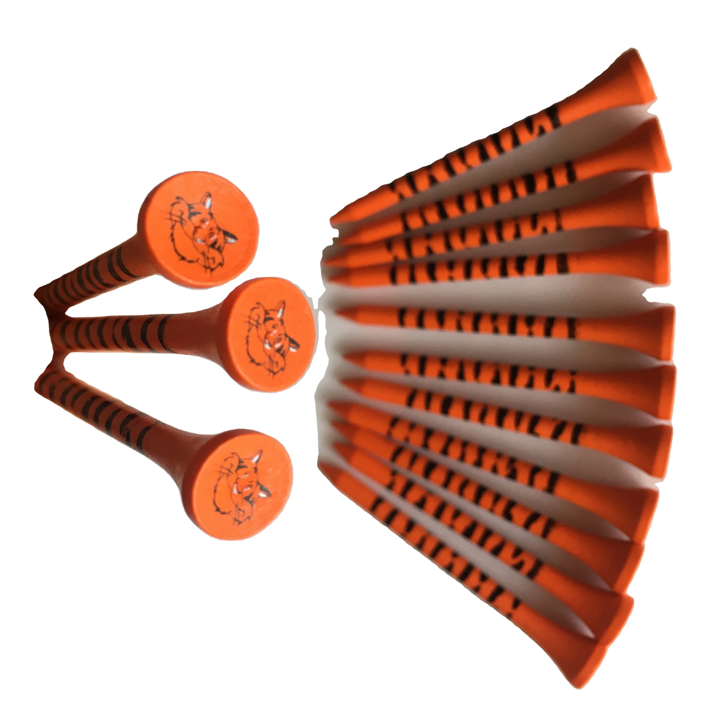 Футболки для гольфа из бамбукового дерева, 83 мм