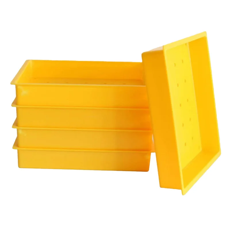 Hot-Formed White Golf Ball Storage Box with Yellow ABS/PP Thick Sheet Stamped Embossed Matt Laminated for Consumer Electronics