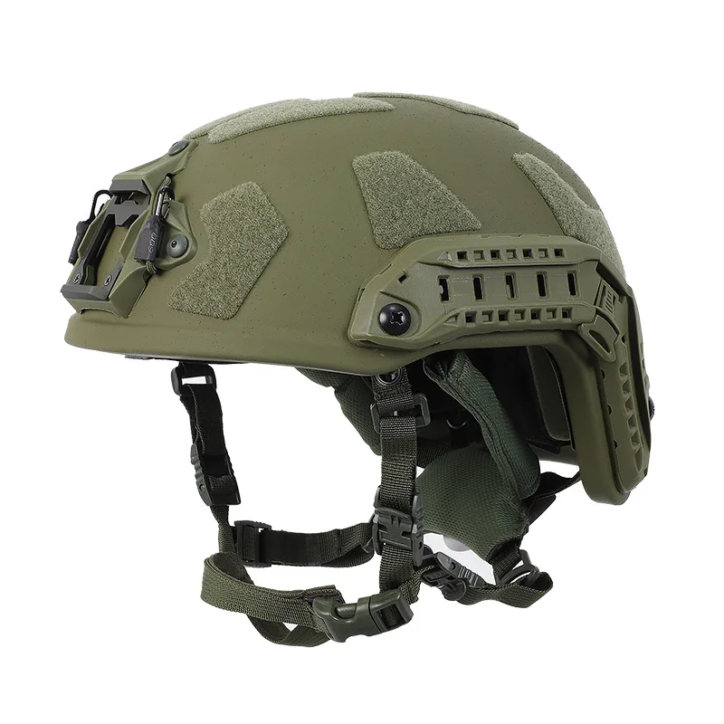High quality PE ARAMID outdoor hunting combat defense Wendy suspension four generation pads Fast SF tactical helmet