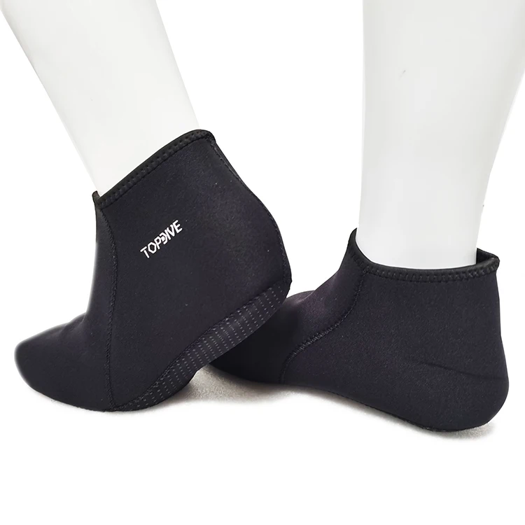Cheap Neoprene Socks 3mm Beach Volleyball Sand Soccer Socks Water Booties for Women Men Kids Low Cut
