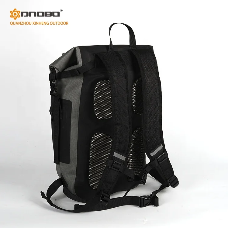 High Quality TPU Hot Pressing Hiking Travel Custom Logo Outdoor Backpack Motorcycle Drybag Waterproof Backpack Roll Top Bag New