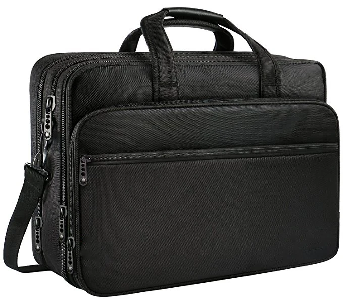 600D Polyester Office Business Packaging Brief Case Laptop Tote Bag Briefcase For Men