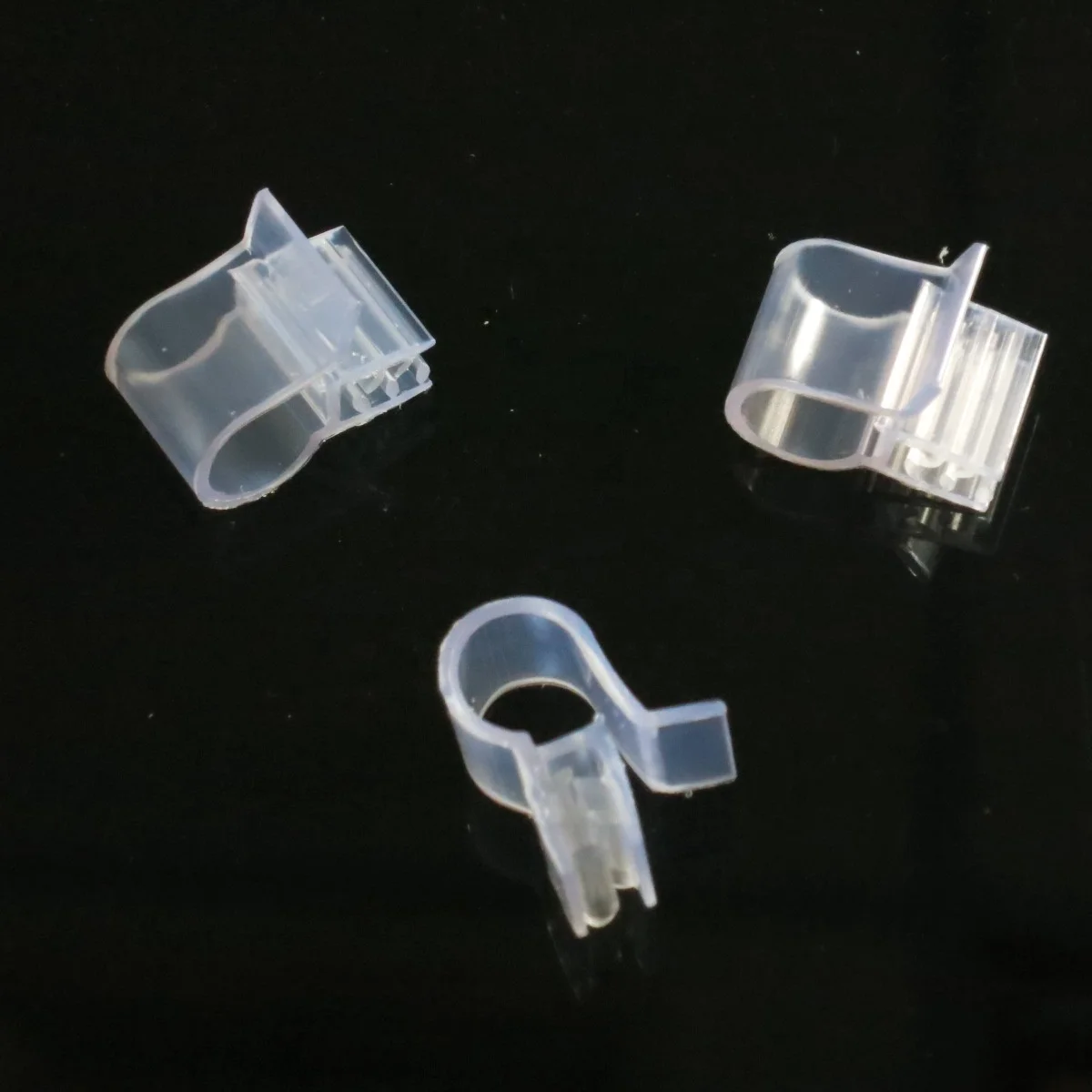 supermarket display pvc hanging label holder on shelf