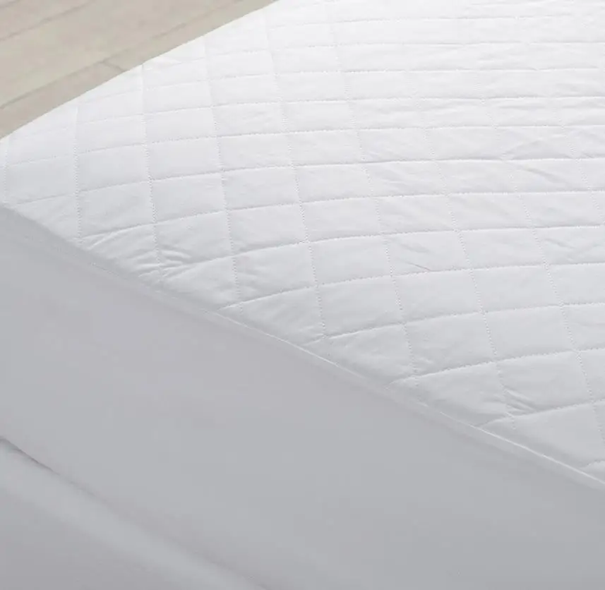 Luxury wholesale customized quilted removable microfiber Mattress Protector cover Dust-proof mattress protector
